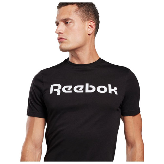 Reebok Ανδρική κοντομάνικη μπλούζα Linear Read Reebok Ανδρική κοντομάνικη μπλούζα Linear Read